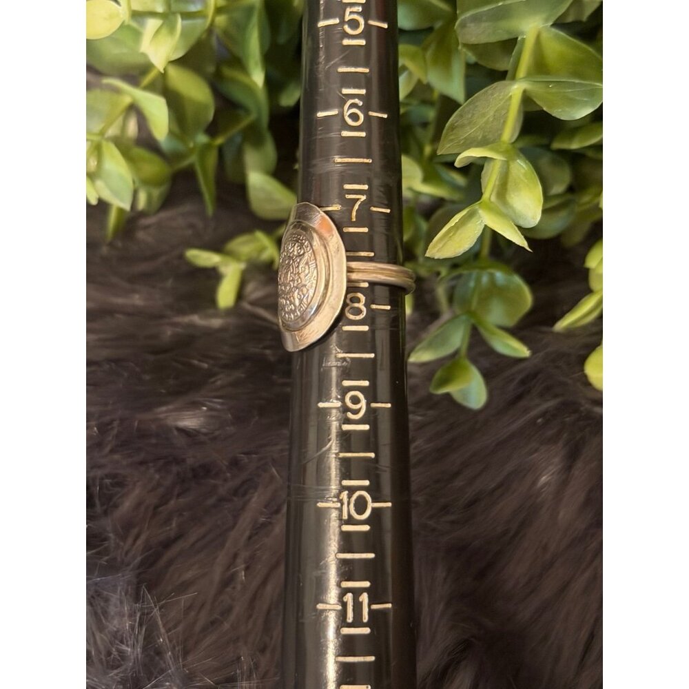 Silver 925 Circle Ring - image 7